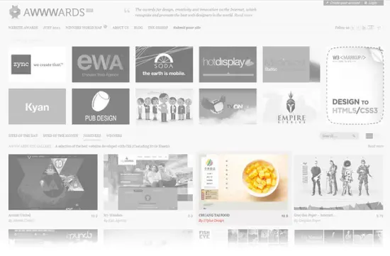 【網頁設計】作品入選 Awwwards