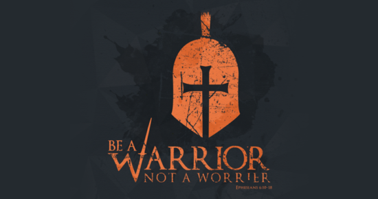 Be a Warrior not a worrier. 戴上口罩，齊力對抗病毒