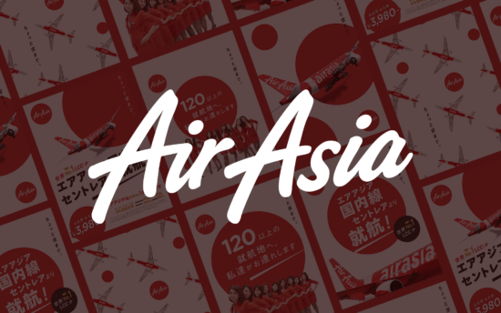 【品牌設計】AirAsia 日本國內線開航 平面視覺設計